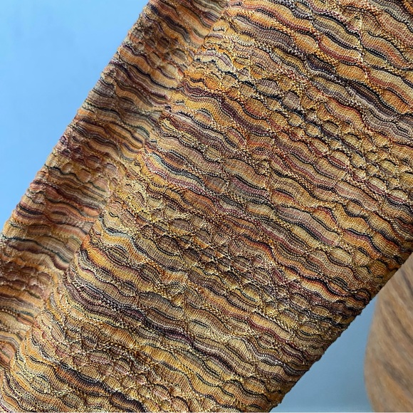 Vintage Textured Woven 90s Polo Sweater - Picture 4 of 13